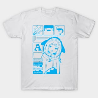 Gawr Gura Hololive English T-Shirt